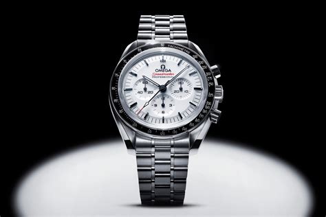 omega speedmaster 2 dial|omega speedmaster white dial price.